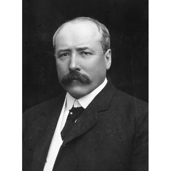 Alton Brooks Parker /N(1852-1926). Juriste Américain. Photographié en 1904. Affiche Imprimée par (18 x 24)