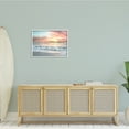 thumbnail image 2 of Stupell Indtries Morning Sunrise Beach Landscape Distant Mountains Rolling Tide,30 x 24,Design by Mike Calascibetta, 2 of 7