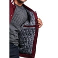 thumbnail image 4 of G-Style USA Men's Letterman Baseball Varsity Jacket VJ100A - BURGUNDY/WHITE - 4X-Large, 4 of 6
