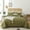 Olive Green, variant on SPRINDAY Queen Comforter Set For Adult, 3 Piece Olive Green Comforter Sets & Bedding For All Season