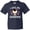 Navy, variant on Inktastic I Love My Grandma with Cute Penguin and Hearts Youth T-Shirt