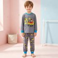 thumbnail image 2 of CAICJ98 Toddler Boy Pajamas Cotton Pjs Set Kids Excavator 2 Piece Long Sleeve Sleepwear,Size 4-5 T, 2 of 9
