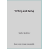Writing and Being, Used [Paperback]