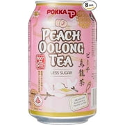 Pokka Peach Oolong Tea Can - 13.5oz 1 Pack