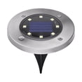 thumbnail image 1 of Luz Solar para Exteriores Disco BLACK+DECKER Paquete de 8 Resistente a la Intemperie, 1 of 8