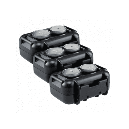 Magellan Gps Case - 3 Pack Spy Tec M2 Waterproof Magnetic Case for STI GL300 Real-Time GPS Trackers