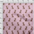 thumbnail image 2 of oneOone Cotton Cambric Fabric Cat Ikat Print Fabric BTY 56 Inch Wide, 2 of 4