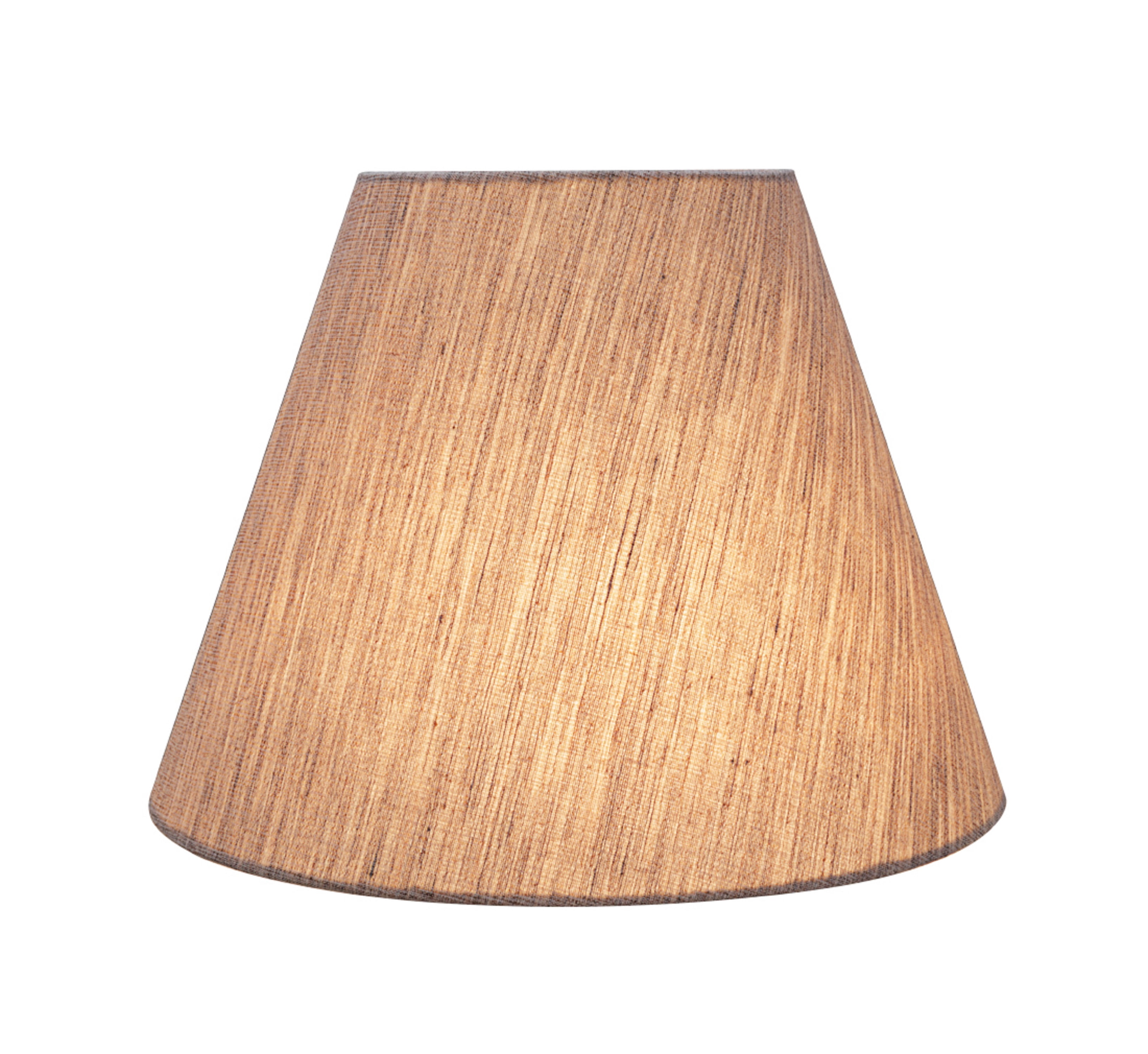 Aspen Creative 32628 Transitional Hardback Empire Shaped Spider Construction Lamp Shade in Light Grey, 12" wide (6" x 12" x 9")