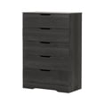 thumbnail image 3 of Home Square 5-Piece Set with Platform Bed & Headboard & 2 Night Stands & Chest, 3 of 22