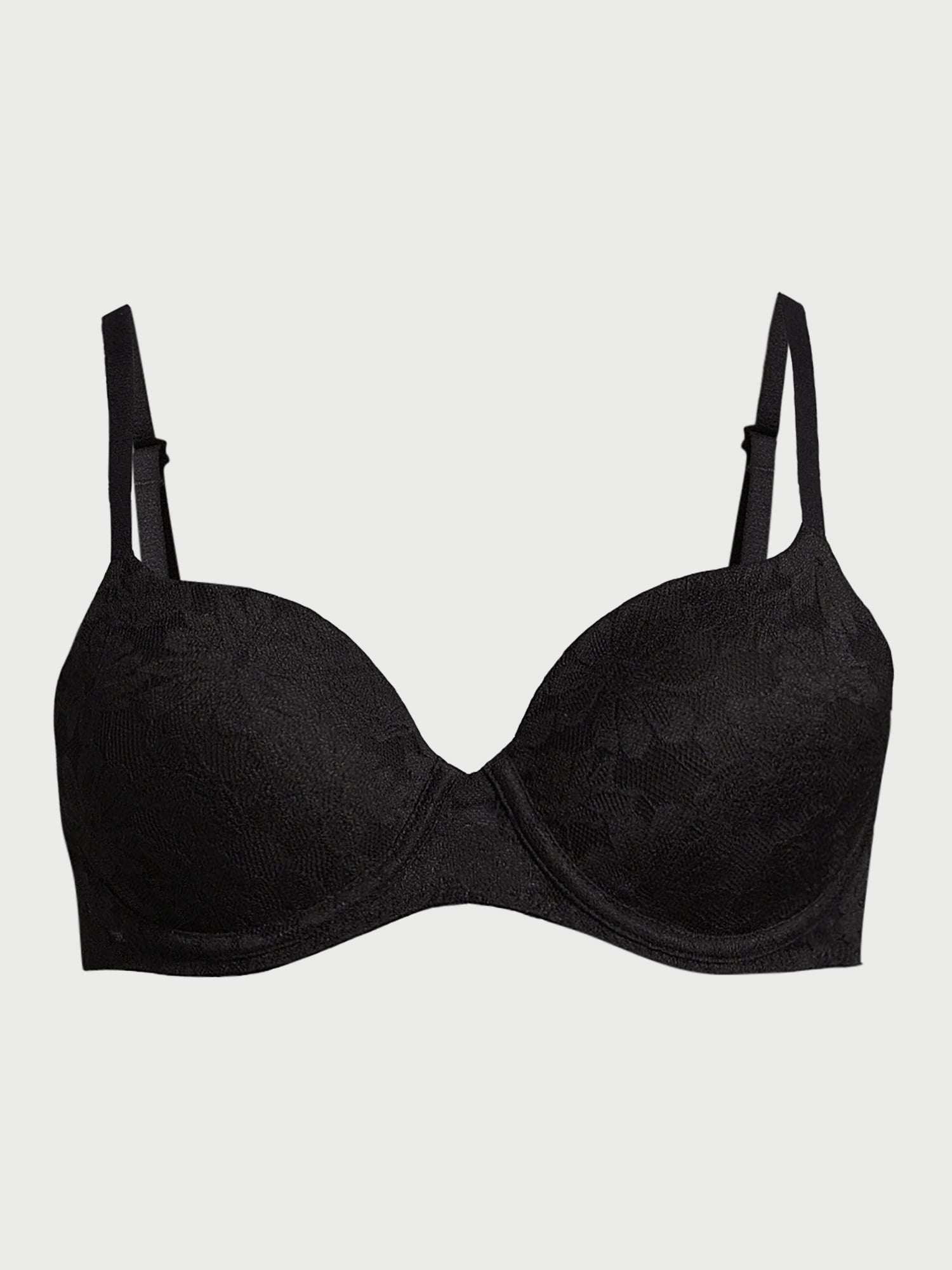 No Boundaries Women's All Over Lace Push Up Bra with Sugarcup, Sizes 34A-40DD