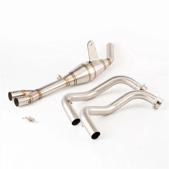 Motorcycle Exhaust System For Yamaha YZF-R25 YZF-R3 2014-2023 MT-25 MT-03 2016-2023 Exhaust Front Pipe Muffler