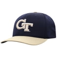 thumbnail image 3 of Men's Top of the World True Navy Georgia Tech Yellow Jackets Reflex Two-Tone Flex Hat, 3 of 3