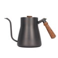 thumbnail image 2 of Coffee Tea Pot,850ml Coffee Drip Kettle Stainless Steel Coffee Pot Coffee Potwith Wood Handle Exceptional Reliability, 2 of 12