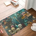 thumbnail image 2 of KLL Baroque Floral Still Life Print Front Door Mat Indoor Outdoor Entrance, Non-Slip Mat All-Weather Doormat Indoor Outdoor Rug Patio Porch Entryway Mat, 23.6''x15.7'', 2 of 7