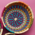 thumbnail image 3 of Artisan Variety Spinning Wheel Pattern Decorative Baskets, Set of 3, 3 of 3