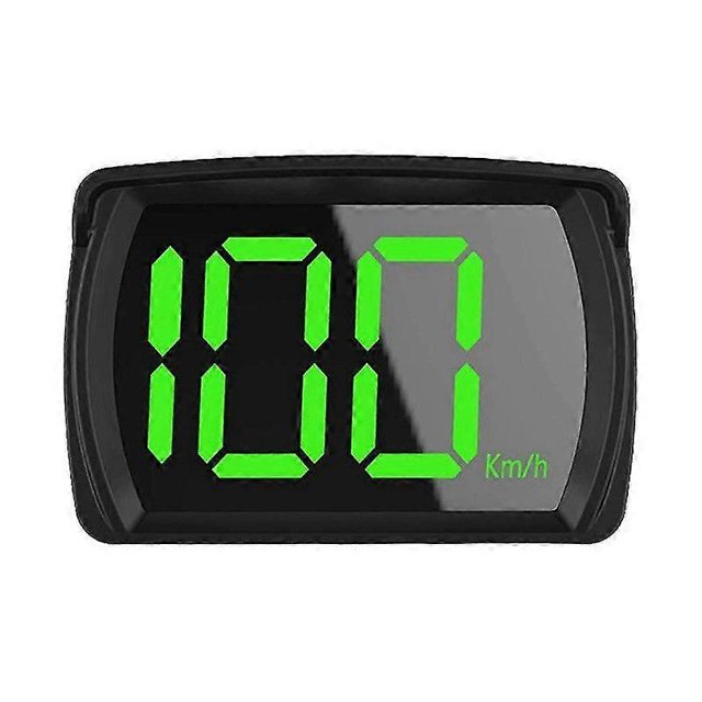 Universal Digital GPS Speedometer Reminder Meter HD LCD Display Plug and Play Big Font for All Vehi