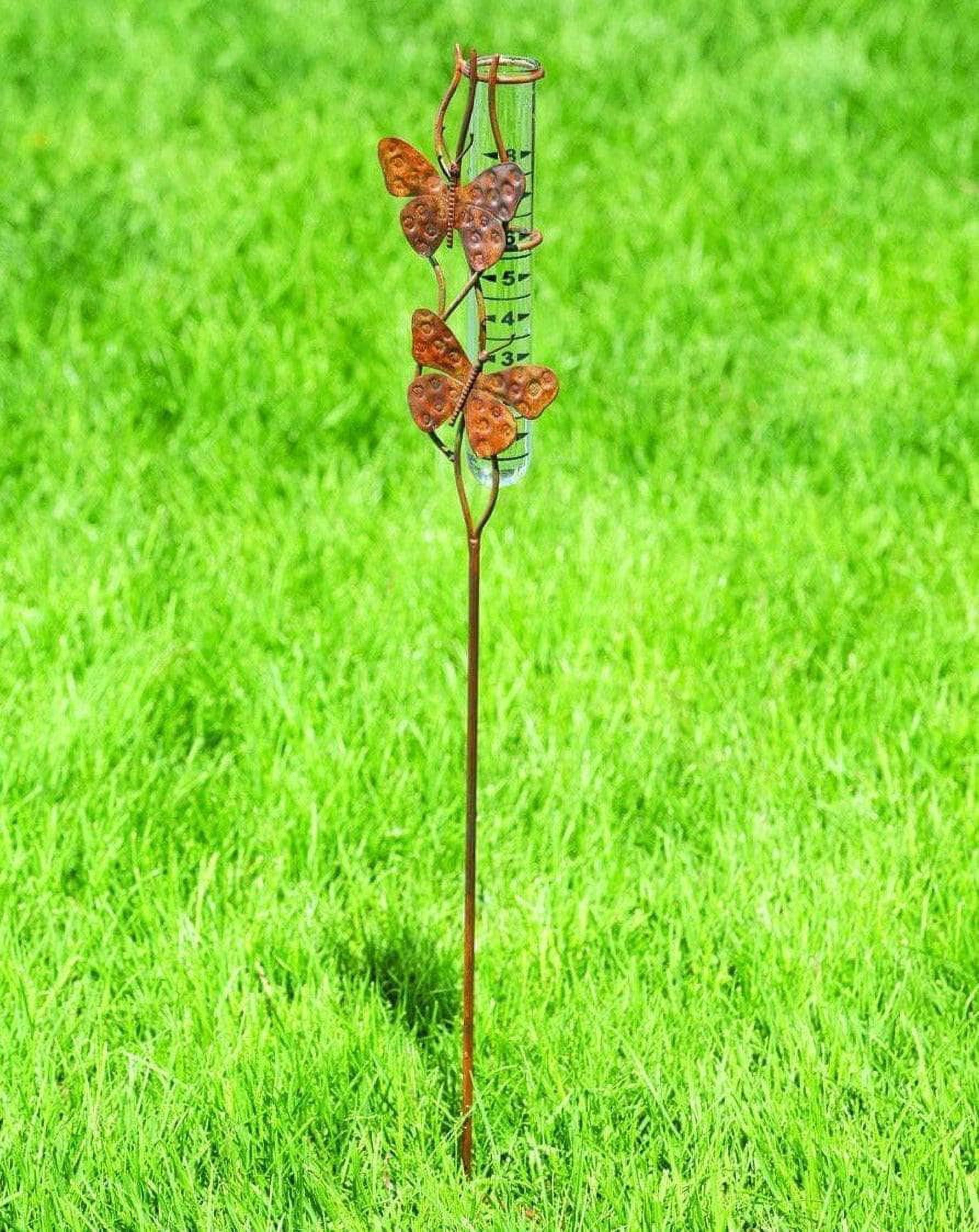 Butterfly Duo Rain Gauge