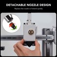 thumbnail image 4 of Boquilla Desmontable Hotend, Kit De Hotend Para Impresora 3D Instalación Magnética Funda De Silicona Dureza HRC60 Para PLA ABS PETG TPU PP PC Nylon, 4 of 7