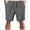 Grey, variant on Mens Casual Shorts - Men's Workout Gym Shorts Athletic Shorts Casual Work Hiking Shorts Summer Beach Shorts with Pockets Mens Gym Shorts with Pockets