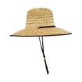 thumbnail image 2 of Lunada Bay 528 Mat Straw Lifeguard Hat-USA, 2 of 4