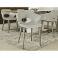 thumbnail image 2 of Casabianca Home Marilyn Set of 2 Velvet Fabric Dining Chairs - Gray, 2 of 6