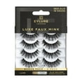 thumbnail image 1 of Pestañas postizas Eylure Luxe Faux Mink Regal con pegamento, 4 pares, 1 of 6