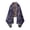 Navy Muse, variant on Brushed Mulberry Silk Shawl – Soft, Warm & Breathable Women’s Wrap, Lightweight Travel Scarf (79"x24")