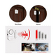 thumbnail image 5 of Alarmas Sensor De Movimiento 5 pcs Seguridad Belug, Blancas, 5 of 5