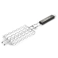 thumbnail image 3 of USHOBE Barbecue Cooking Mesh Wave Shaped Grill Racks Wood Easy to Clean 21.81X4.72X1.18In For Barbecue Tool, 3 of 8