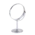 thumbnail image 2 of Magnifying Vanity Table Glass Double Sided Swivel 2X Magnification Makeup Standing Glass,Silver Makeup Magnifying Glass, 2 of 7