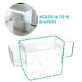thumbnail image 3 of Prince Lionheart Diaper Caddy, Clear, 3 of 6