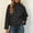 Black, variant on FRSASU Women's Quilted Cropped Jacket Stand Collar Zip Up Lightweight Puffer Coat with Drawstring Hem & Pockets White