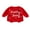 Red, variant on Gupgi Baby Christmas Sweater Newborn Infant Girl Boy Red Knit Romper