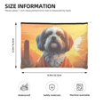 thumbnail image 3 of Cauagu Cartoon Puppy Sunset for Tyvek Makeup Bag,Reusable Travel Cosmetic Bag Women Organizer Toiletry Bag Birthday,Gifts for Women Girlfriend Mom Teacher 6.5’’*8.9’’, 3 of 7