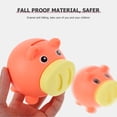 thumbnail image 4 of KAKOWELY 1pc Plastic Pig Shape Coin Storage Container Adorable Coin Box For Children,4.33"X3.94"X3.94", 4 of 5