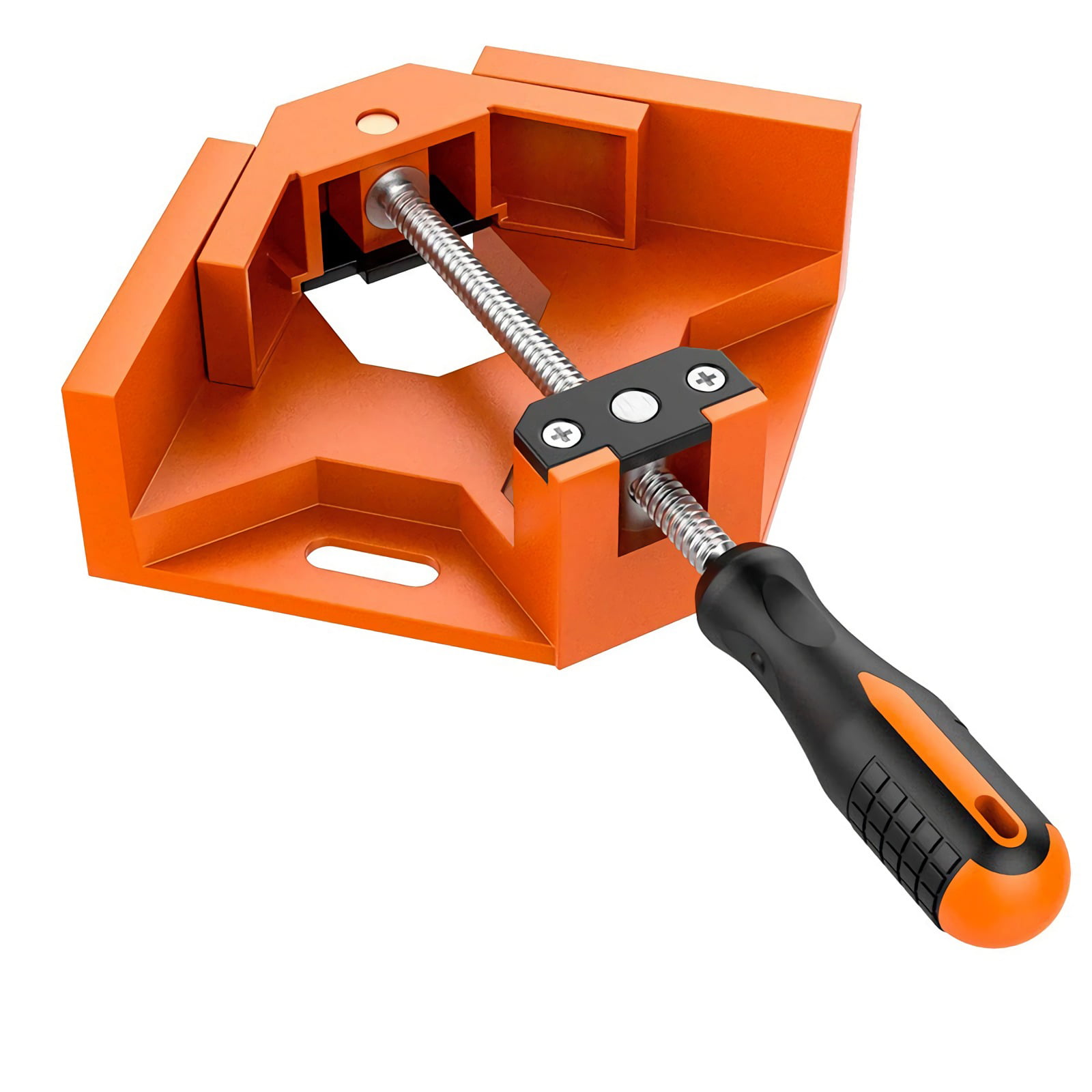 90 Degree Angle Clamp Woodworking Frame Corner Clamp Holder Tool Double Handle 