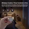 thumbnail image 4 of Wireless BT Switch, Multi-Function Mode, Match Smart Accessories, Flexible and Compact, BT 5.0 Technology, Work with APP, Silicone Anti-Slip Pad, Wireless Switch Wireless Panel Wiring-free, 4 of 7