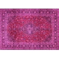 thumbnail image 1 of Ahgly Company Indoor Rectangle Medallion Pink Traditional Area Rugs, 5' x 8', 1 of 4