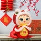 thumbnail image 4 of Muñeca de Tela Del Año de La Serpiente | Lindo Peluche de Serpiente de Tela Suave para Bebés Nacidos En El Año de La Serpiente | Regalo de Buena Suerte para Niños | Juguete Decorativo para Guardería, 4 of 6