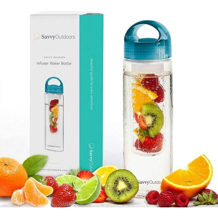 

Fruit Infuser Water Bottle - BPA Free Insulated Water Bottle Reusable Water Bottle with Fruit Infuser Easy-to-Clean Gym Accessories for Women Sports Water Bottle Outdoors