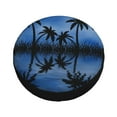 thumbnail image 3 of YFYANG 16'' Tire Cover, Tropical Palm Tree Pattern Universal Spare Wheel Covers, Dust-Proof, Water-Proof, Sun-Proof and Corrosion-Proof, 3 of 9