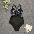thumbnail image 3 of Traje de Baño Mujer Traje de Baño Monokini Push Up Para Mujer, de Cintura Alta, Cruzado, Para Playa y Piscina., 3 of 6