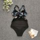thumbnail image 3 of Traje de Baño Mujer Traje de Baño Monokini Push Up Para Mujer, de Cintura Alta, Cruzado, Para Playa y Piscina., 3 of 6
