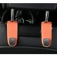 thumbnail image 1 of Organizador de Ganchos para El Respaldo Del Asiento Del Coche | Ganchos de Cuero de Ante para Guardar La Compra, Bolsos y Sombreros | Diseño Plegable Universal para Todos Los Vehículos (Paquete de 1), 1 of 2