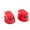 Red, variant on Finger for Toddler Hearth And Hand Wooden X Connect Toddler Wooden Girls Toddler Girls Pole Bucket Stilts Kid Stilt Walking Cup Children Stepper Toy Walking Stilts Balancing Stilts For