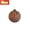 B, variant on STPToys Christmas Decoration Electroplated Plastic Hanging Ball Ornament Coffee With Glitter Powder Vintage Leaf Design For Xmas Tree Home Decor
