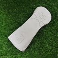 thumbnail image 2 of Funda de palo de golf con forma de calavera n.° 1, funda de madera para palo de golf con forma de pata de pollo, funda protectora para cabeza de pelota de golf, 2 of 6