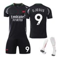 thumbnail image 1 of 2425 Arsenal Away Jersey No. 7 Saka Football Uniform Suit Adult Children Copy Player Name Jersey, 1 of 2