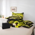thumbnail image 4 of Erosebridal Golden Race Car Bedding Queen Size,Extreme Sports Bed In A Bag Queen Size,Car Theme Decor,Reversible,Lightweight,7 Pieces, 4 of 5