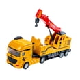 thumbnail image 1 of Modelo de coche de tracción trasera, vehículo de fricción, camión grúa de inercia de juguete para niños C, 1 of 9